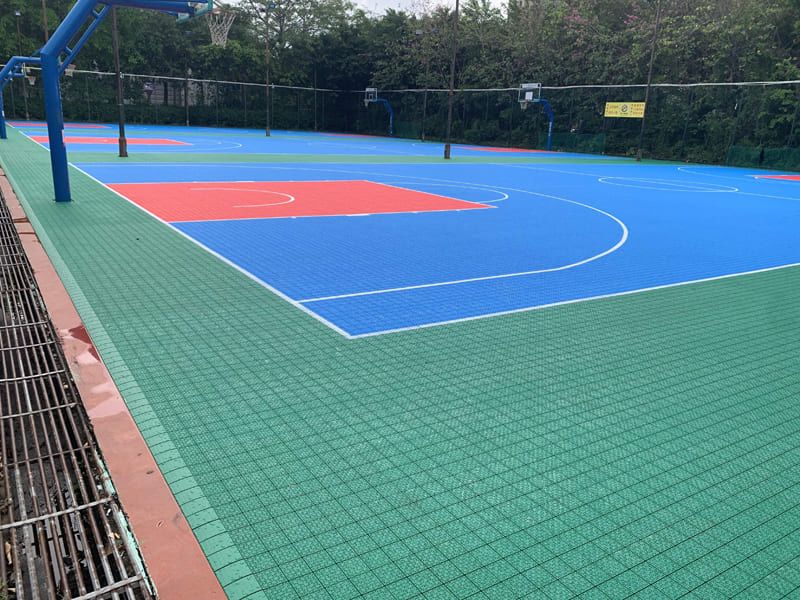 outdoor basketball court floor texture