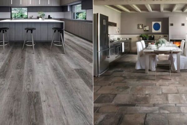 vinyl commercial floor